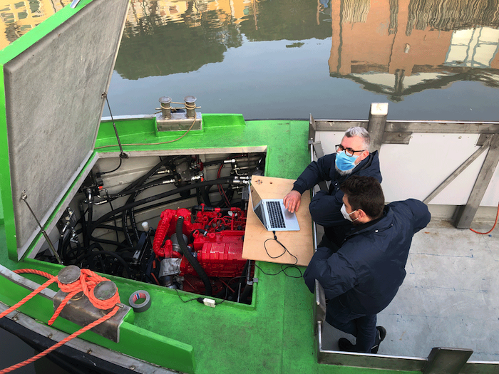 In Venice, waste is also collected in electric mode with Archimede batteries