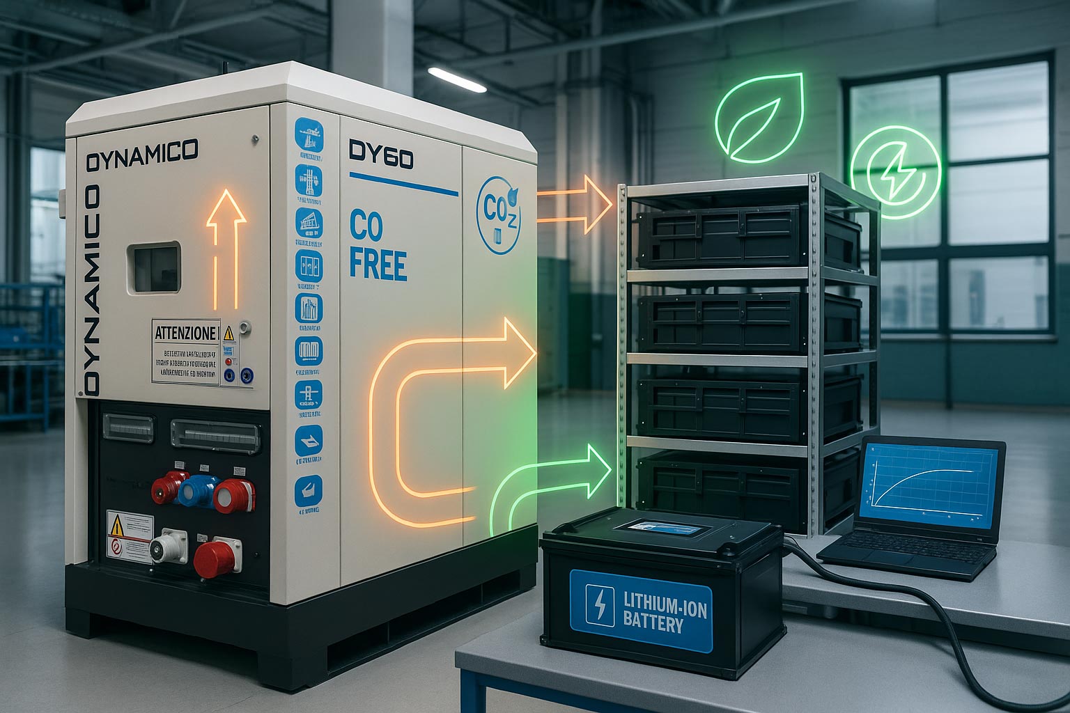 Impianti BESS Dynamico con batterie al litio: l’energia del ciclo produttivo diventa green in Archimede Energia